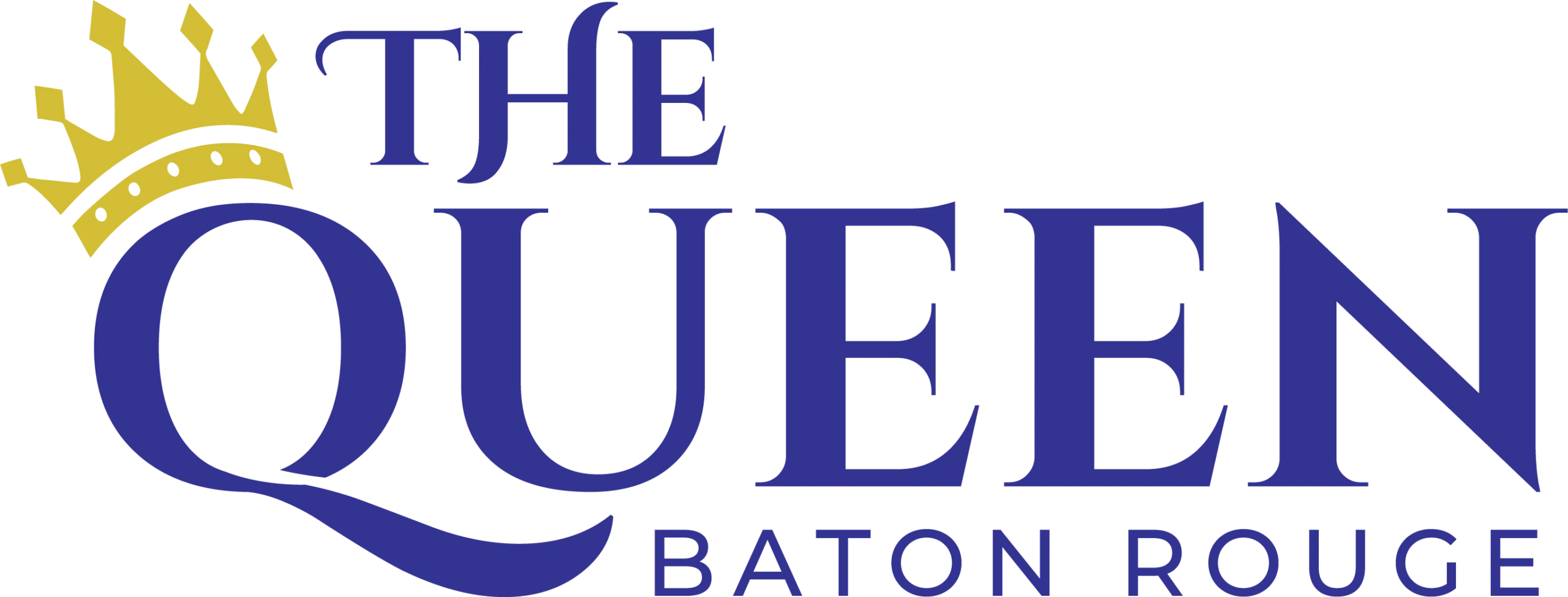 The Queen Baton Rouge Logo FullColor